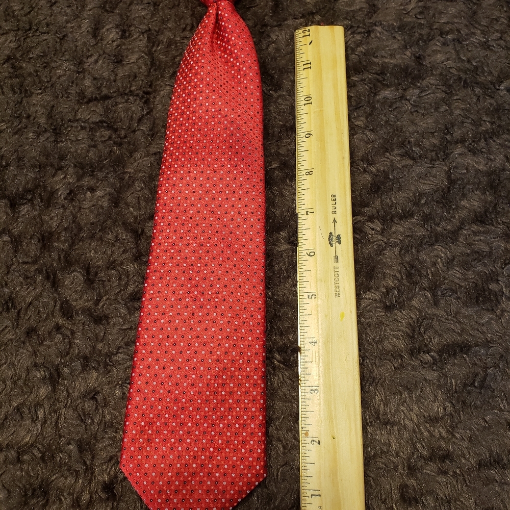 George kids clip on tie